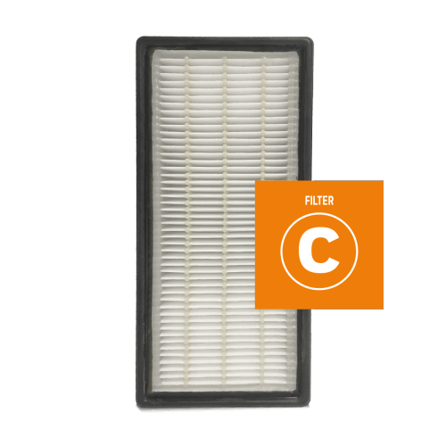 Dual Action HEPA-Type Replacement C Filter – 1 Pack, HRF-C